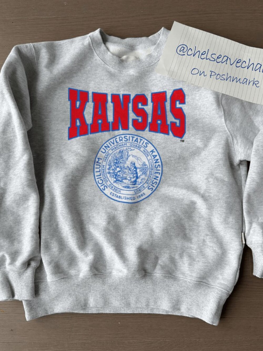 Vintage University of Kansas Athletics Kansas Jayhawks Sweatshirt, KU Shirt Tee